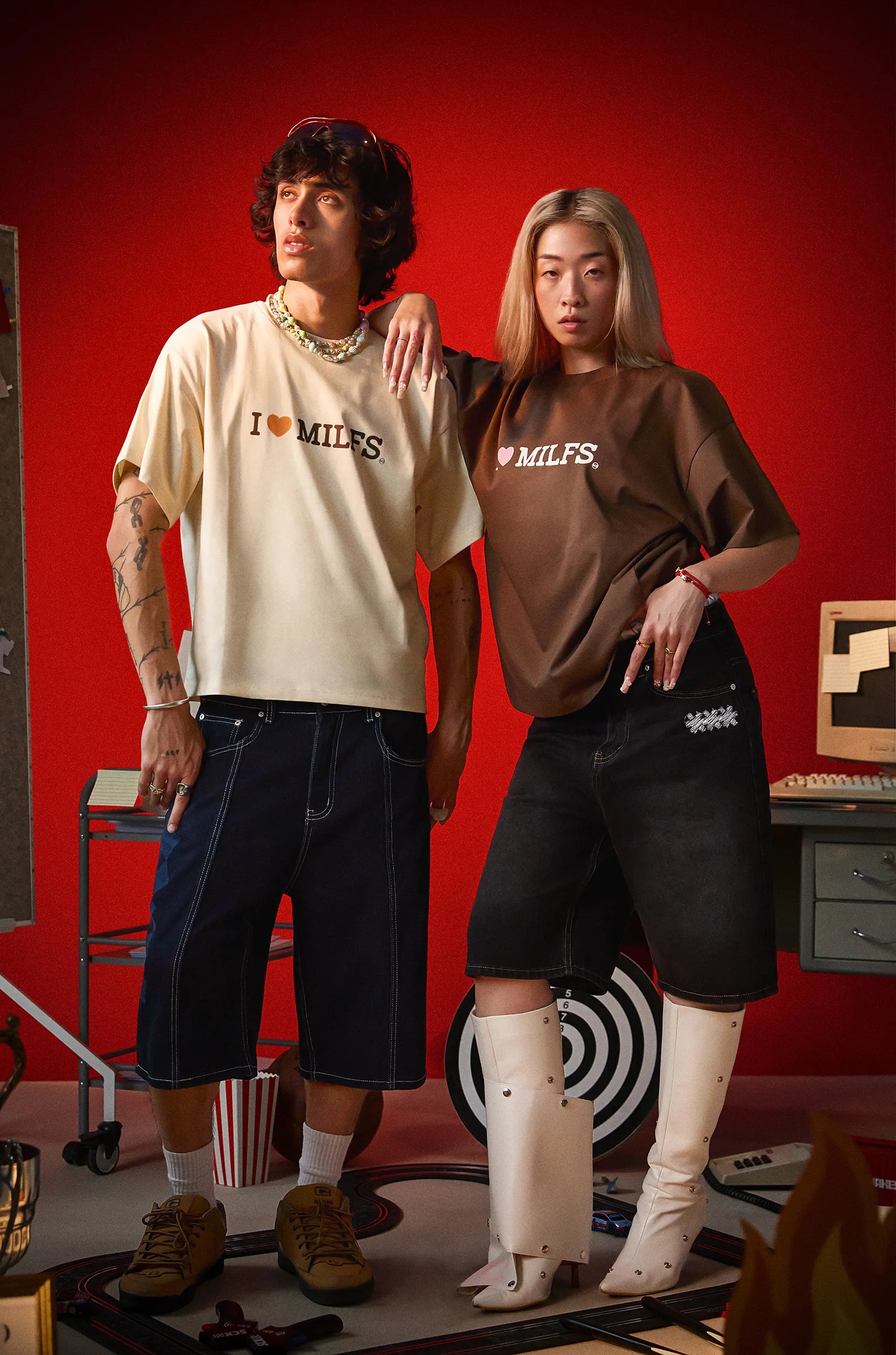 SOUVENIR TEE BEIGE