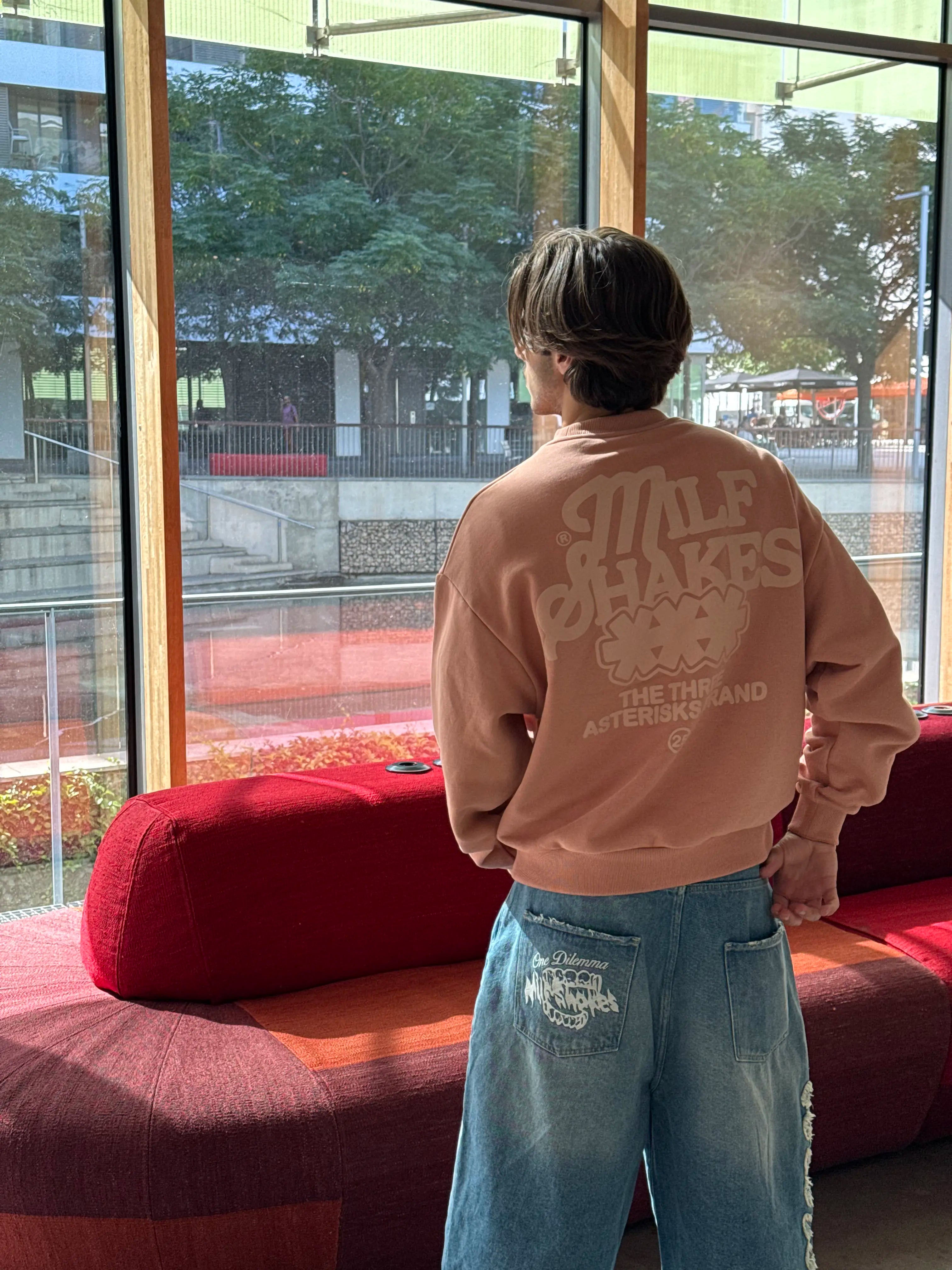 MS SALMON CREWNECK