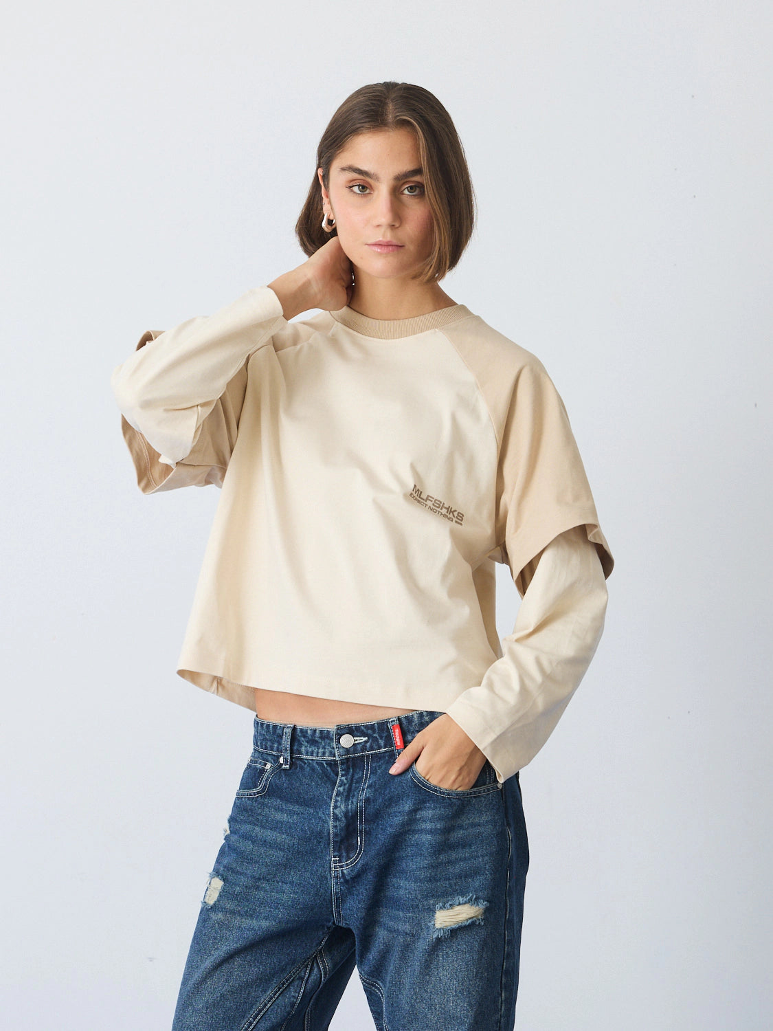 Longsleeve beige