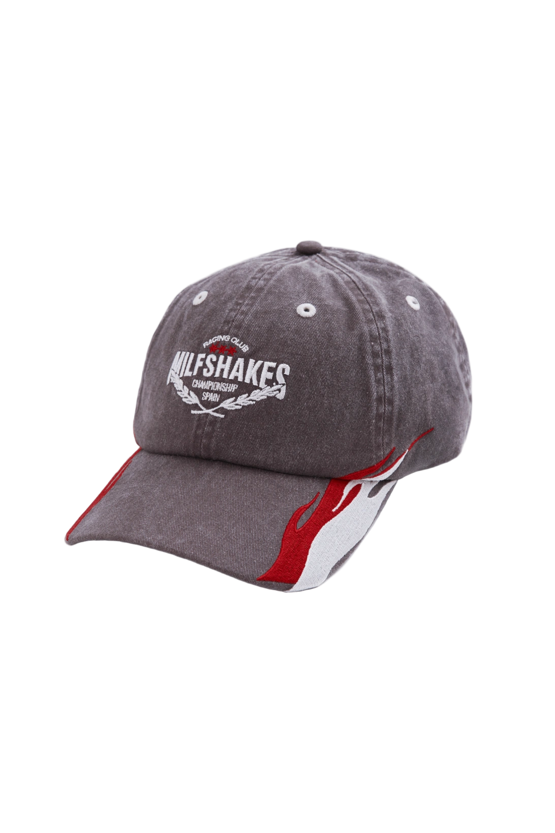 BROWN FLAMES CAP