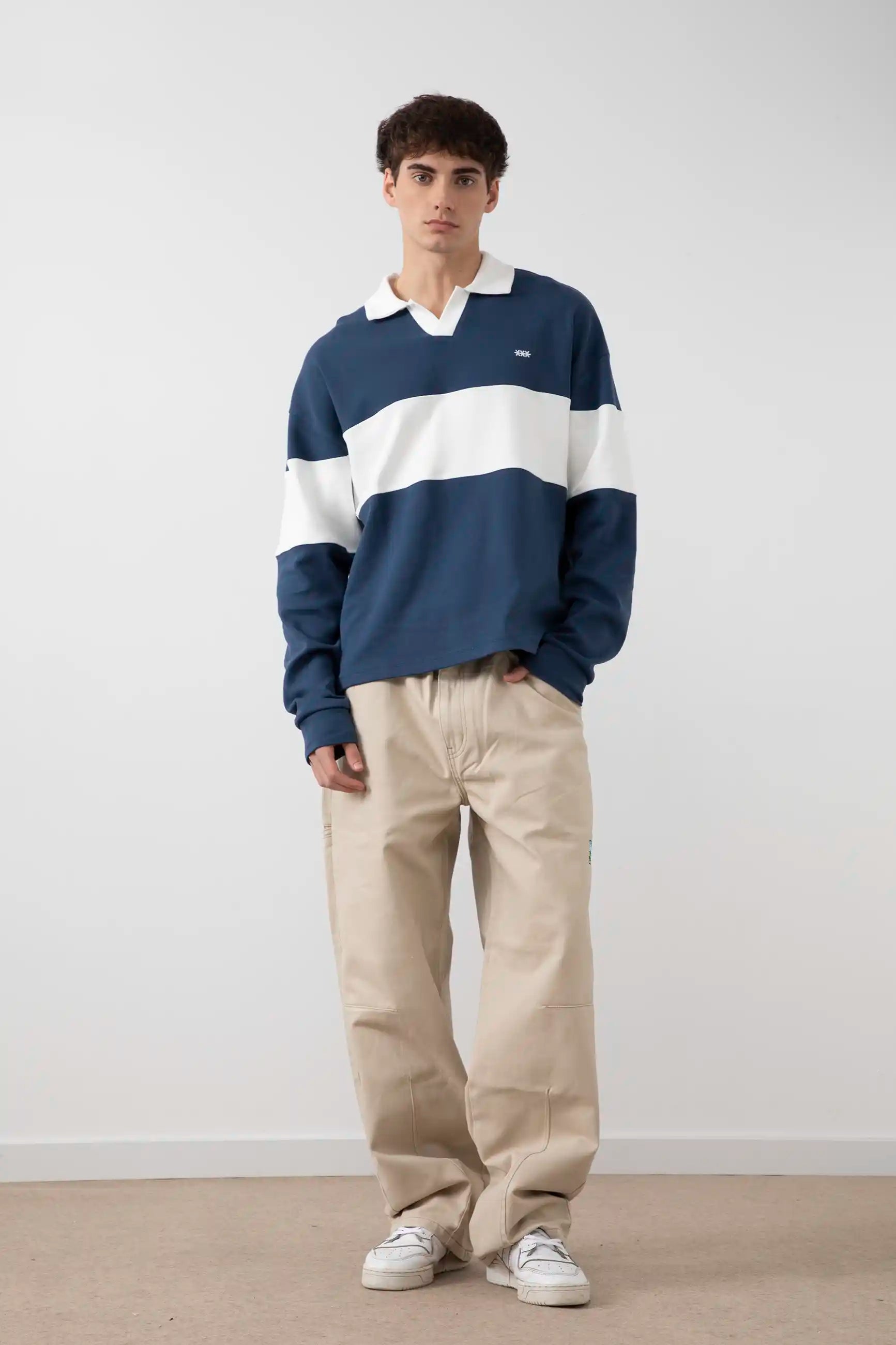 BLUE STRIPE POLO